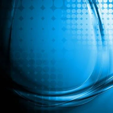 Abstract blue waves. Vector illustration eps 10 Abstract blue waves. Vecto... Foto stock