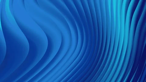 Abstract blue waves video motion background Stock Footage 335680217