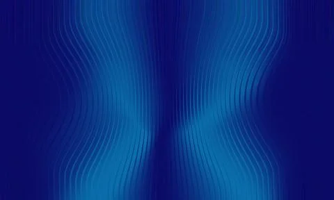 Abstract Blue Wavy Background with Grainy Texture and Dynamic Ribbed Patterns 스톡 일러스트