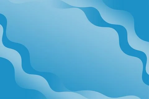 Abstract blue wavy background Stock Illustration