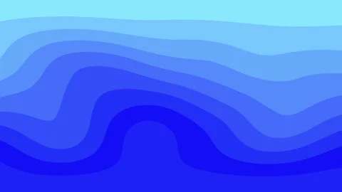 Abstract Blue Wavy Gradient Background Animation Stock-Footage 316305254