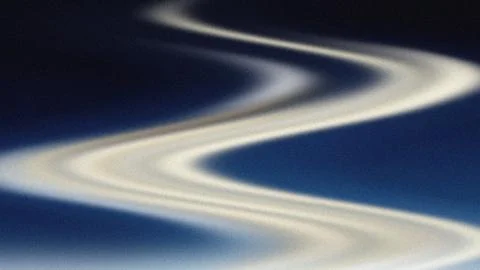 Abstract blue wavy gradient background with grain and noise texture for hea.. Stock Photos