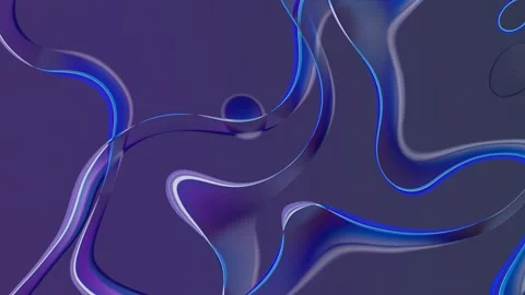 Abstract blue Wavy line background Stock Footage 154536316