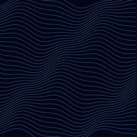 Abstract blue wavy line pattern background for modern design motion graphics Stock Footage 342522533