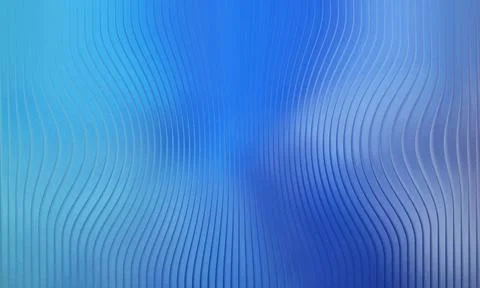 Abstract Blue Wavy Lines Background with 3D Texture and Grainy Gradient 스톡 일러스트