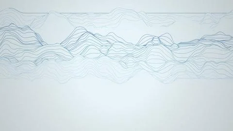 Abstract Blue Wavy Lines Background with Subtle Texture 스톡 일러스트