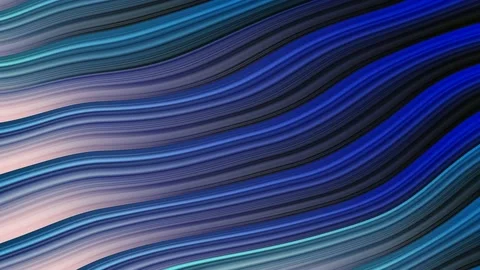 Abstract blue wavy surface Video stock 171320691