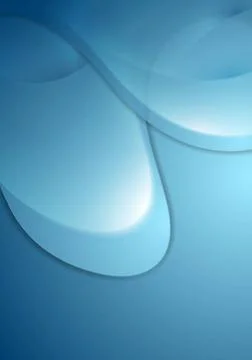 Abstract blue wavy vector background Abstract blue wavy background. Vector... Foto stock