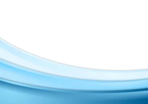 Abstract blue wavy vector background Abstract blue wavy background. Vector... Stock Photos