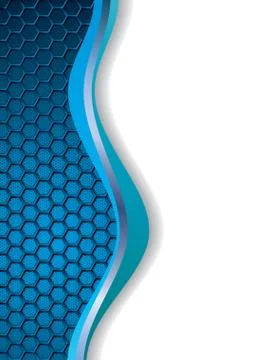 Abstract blue white background Stock Illustration