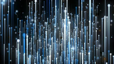 Abstract Blue White Glitter Texture Lines Flying Up Animation Stock-Footage 202784461