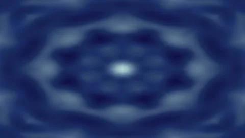 Abstract Blue White Kaleidoscope Motion Background Видео 342908214