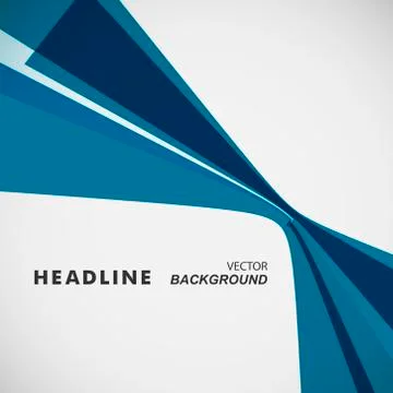 Abstract blue white on a light background Stock Illustration