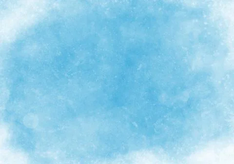 Abstract Blue Winter Background Stock Illustration