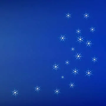 Abstract blue winter background Illustrazione stock