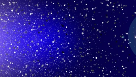 Abstract Blue Winter Night Background with Raindrops on Window Video stock 339341657
