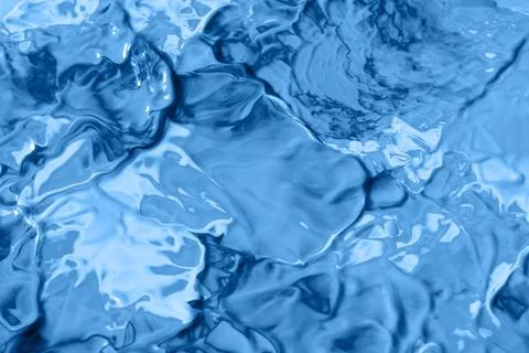Abstract blue year background. Stock Photos