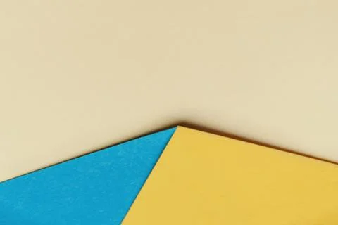 Abstract blue yellow background Stock Photos