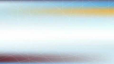 Abstract blue, yellow horizontal background for design. Smooth satin vector g Stock-Illustration