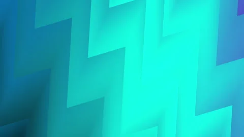 Abstract blue zigzag lines liquid gradient motion graphic background Stock Footage 282200727