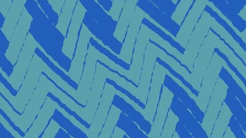 Abstract blue zigzag pattern with geometric lines Stock Illustration