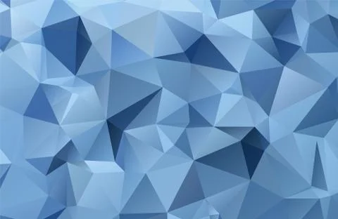 Abstract blueish polygonal Background Stock Illustration
