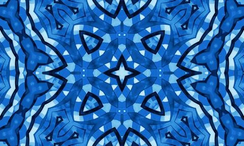 Abstract bluer pattern Stock Illustration