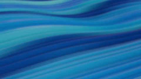 Abstract Blues Background Loop - Wavy 3D Lines Stock Footage 278611221