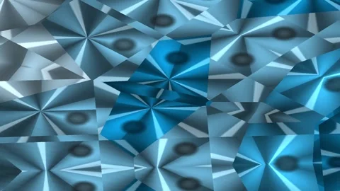 Abstract Blues Patterns Creating Dynamic Visual Texture in a Kaleidoscopic .. Vídeos de archivo 328587662