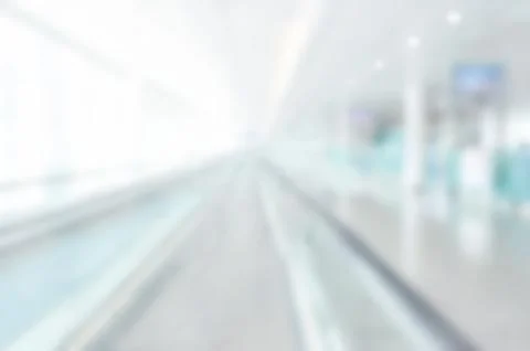 Abstract blur background, modern building interior Stock Photos