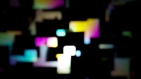 Abstract blur background. rainbow colors, 3d illustration render Stock Footage 279432148
