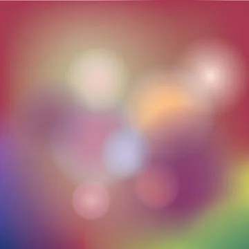 Abstract blur background. Splash lights and bubbles pattern Illustrazione stock