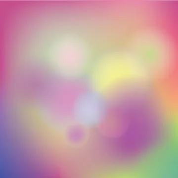 Abstract blur background. Splash lights and bubbles pattern Stock Illustration