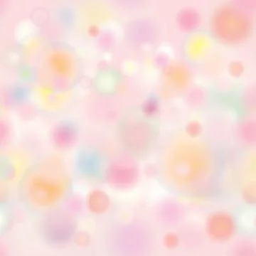 Abstract blur background. Splash lights and bubbles pattern Stock Illustration