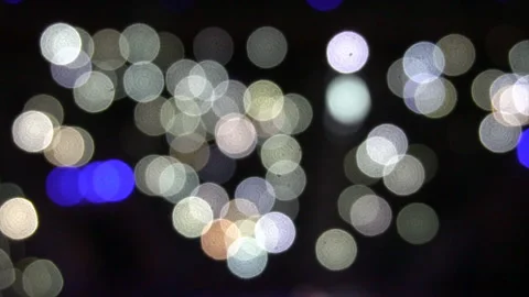 Abstract blur With Blinking Bokeh bright party lights Abstract Glitter Defocused Video stock 94049138