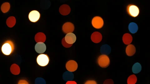 Abstract Blur With Blinking Bokeh Bright Party Lights.  Video stock 99614379