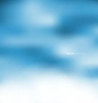 Abstract blur blue background Stock Illustration