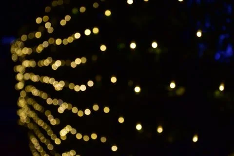 Abstract blur bokeh light background. Stock Photos