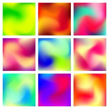 Abstract Blur Color Gradient Background Illustrazione stock