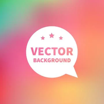Abstract blur colorful vector background. isolated. layered. イラスト素材