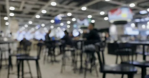 Abstract blur defocus coffee shop cafe and restaurant Stock Footage 233190447