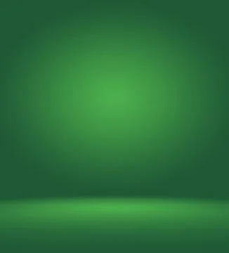 Abstract blur empty Green gradient Studio well use as background,website Stock Illustration
