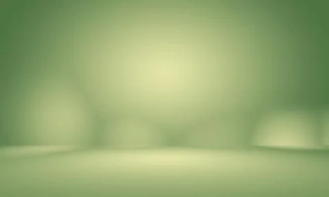 Abstract blur empty Green gradient Studio well use as background,website Stock Illustration