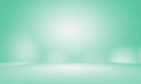 Abstract blur empty Green gradient Studio well use as background,website Stock Illustration