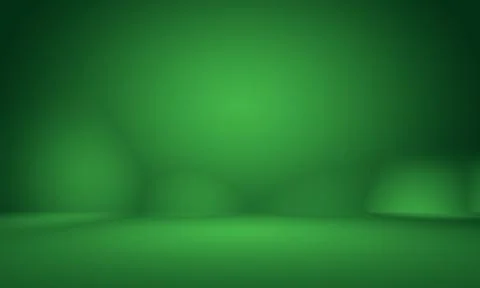 Abstract blur empty Green gradient Studio well use as background,website Stock Illustration