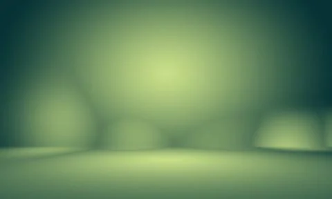 Abstract blur empty Green gradient Studio well use as background,website Stock Illustration