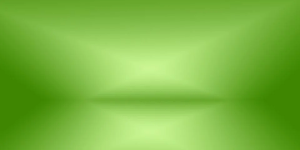 Abstract blur empty Green gradient Studio well use as background,website Illustrazione stock