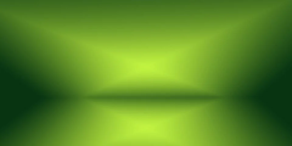 Abstract blur empty Green gradient Studio well use as background,website Stock Illustration