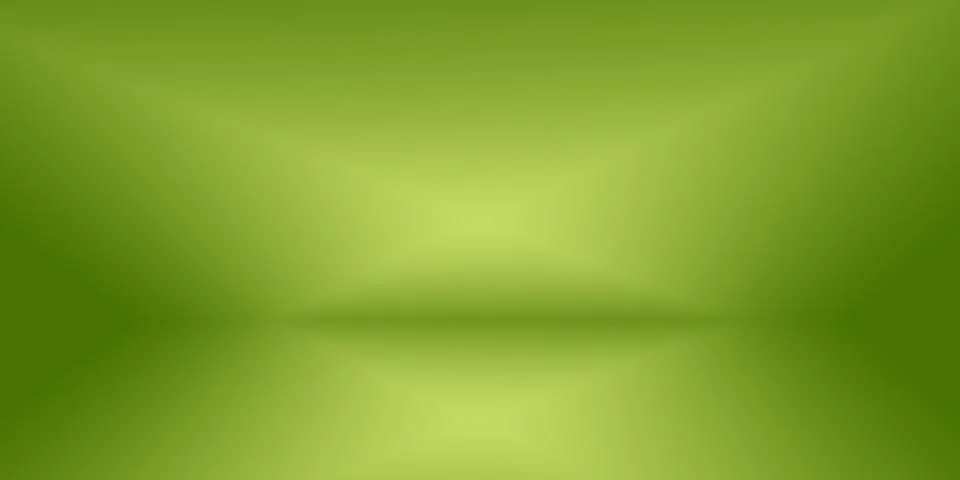 Abstract blur empty Green gradient Studio well use as background,website Illustrazione stock