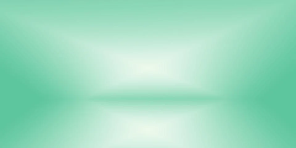 Abstract blur empty Green gradient Studio well use as background,website Illustrazione stock